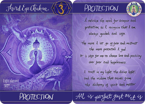 Chakra Cards For Belief Change Deck Findhorn Esoteric Healing Guide With Bag