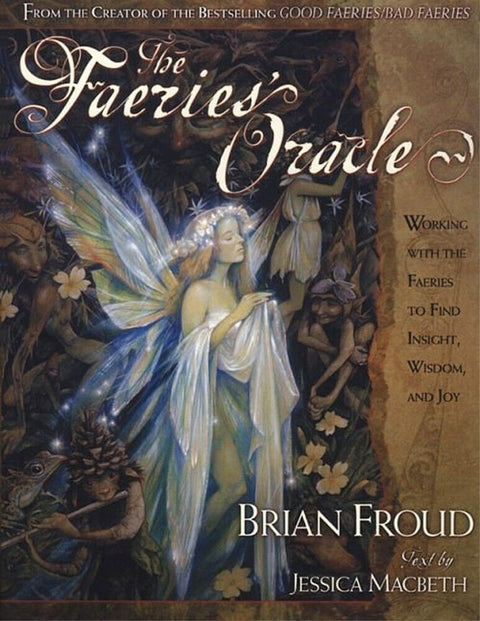 The Faeries Oracle Cards And Bag Deck Book Atria Books Esoteric Brian Froud NEW