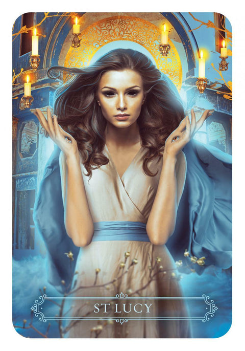 Saints And Mystics Reading Cards Deck Rockpool Andres Engracia With Bag NEW