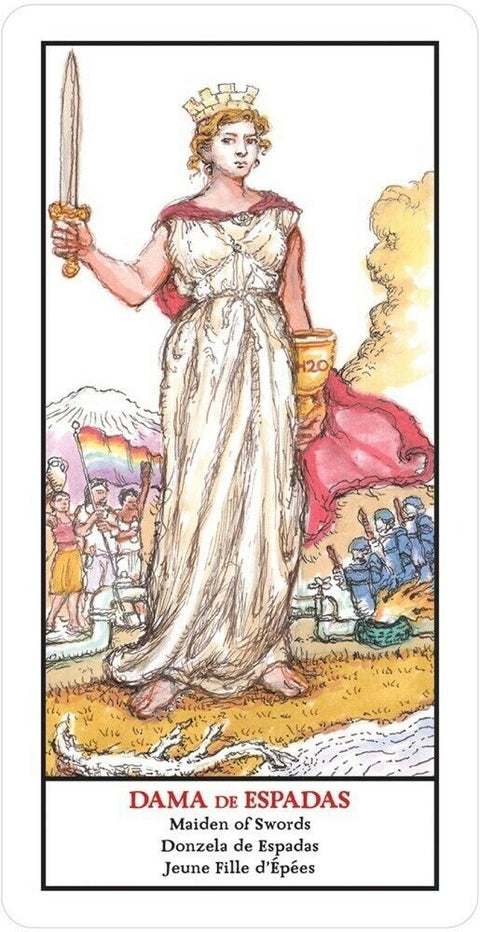 Tarot Neocolonial de las Américas Deck & Guidebook Set with Bag US Games