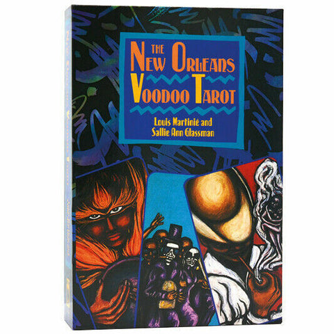 The NEW Orleans Voodoo Tarot L. Martinie And S. Ann Destiny Books With Bag Dp06