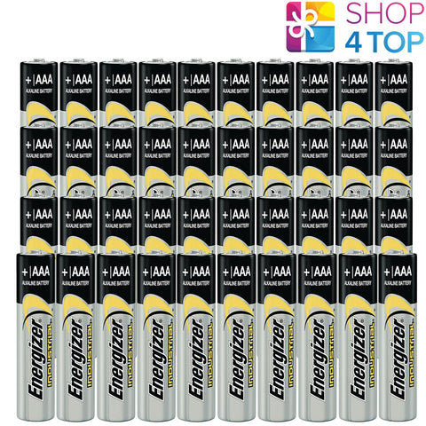 40x Energizer Industrial AAA 1.5V Alkaline Batteries LR03 MN2400