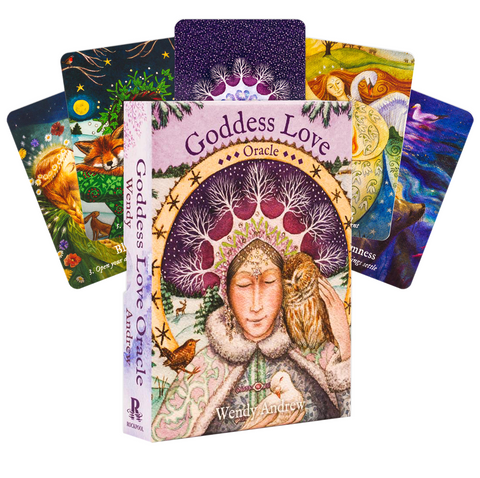 Goddess Love Oracle Cards And Bag Deck Rockpool Wendy Andrew Esoteric Divine NEW