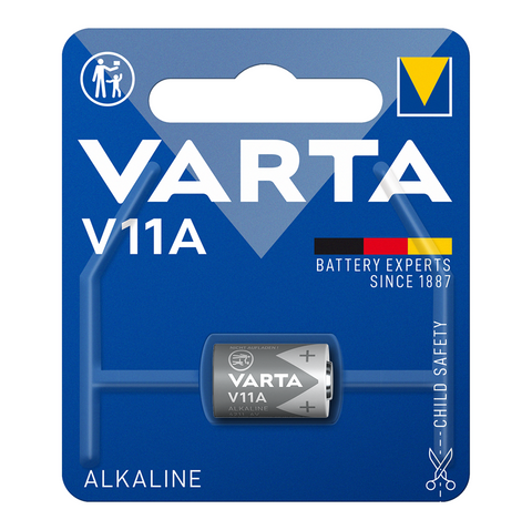 1x Varta V11A 6V Alkaline Battery MN11 LR11 Garage Door Remote