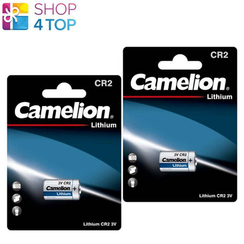 2x Camelion CR2 3V Lithium Photo Batteries DLCR2 EL1CR2 for Cameras