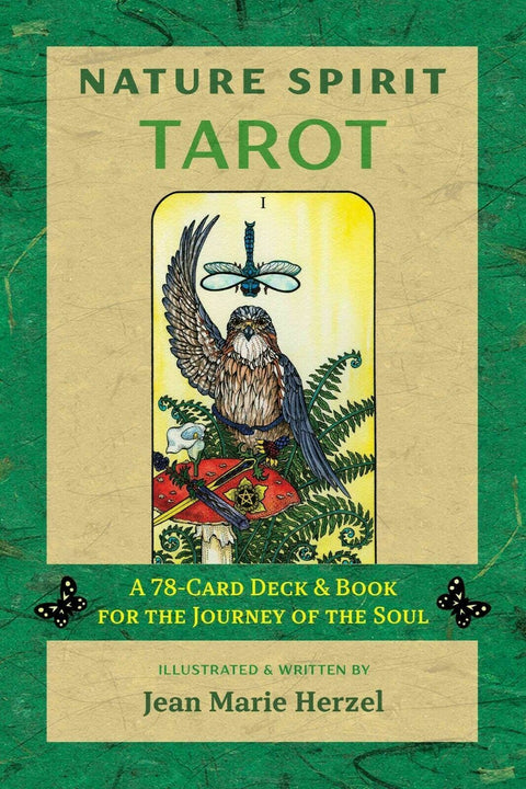 Nature Spirit Tarot Deck – Botanical, Animal Cards With Bag