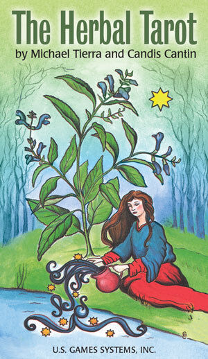 The Herbal Tarot 78-Card Deck by US Games with Velvet Bag New Sealed