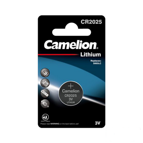 1x Camelion CR2025 3V Lithium Coin Cell Battery 150mAh DL2025