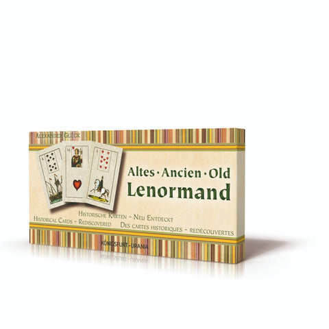 Old Lenormand Deck Cards Altes Ancien Cards Agm Alexander Gluck And Bag NEW