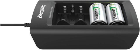 Energizer Accu Recharge Universal Charger For Aaa Aa C D 9V 6F22 Batteries NEW