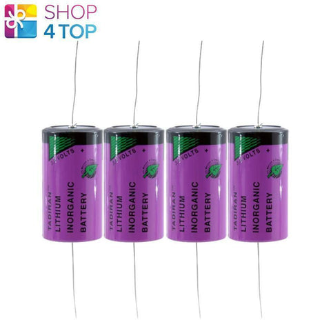 4x Tadiran SL-2780/P D Lithium 3.6V Axial Wire Battery 19Ah