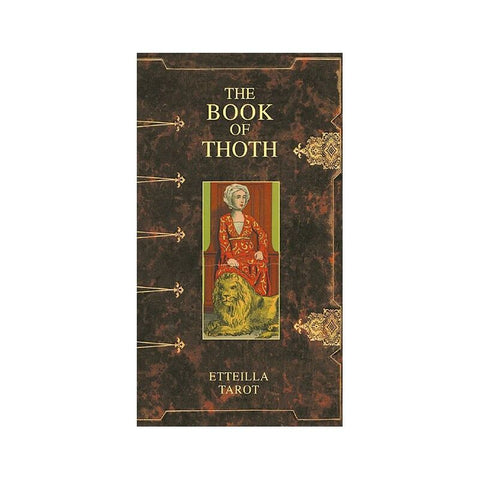 Book of Thoth Etteilla Tarot Deck by Lo Scarabeo with Velvet Bag