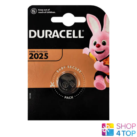 Duracell Cr2025 Lithium Batteries 3V Dl2025 NEW