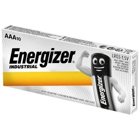 20 Energizer Industrial Batteries 10 Aa+ 10 Aaa Alkaline Lr6 Lr03 1.5V Combo