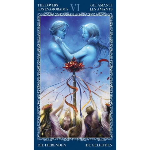 Book of Shadows Tarot Vol 1 As Above Deck by Lo Scarabeo + Velvet Bag