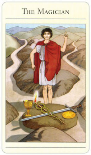 The New Mythic Tarot Deck & Book Set Greek Mythology with Velvet Bag