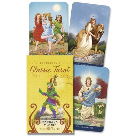 Llewellyn'S Classic Tarot Mini Cards Deck Esoteric Moore Llewellyn And Bag NEW