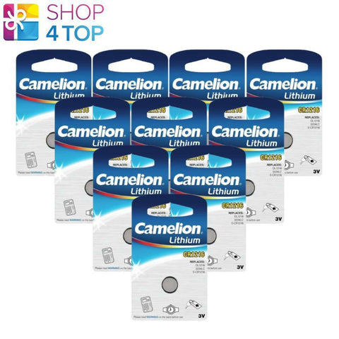 10x Camelion CR1216 3V Lithium Coin Cell Button Batteries Watch Remote