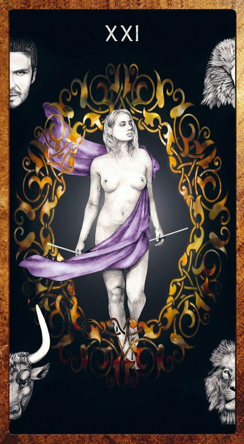 Dancing in the Dark Tarot Deck 78 Cards with Velvet Bag Lo Scarabeo