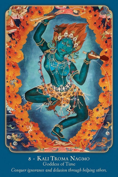 Buddha Wisdom Shakti Power Oracle Cards Deck & Bag by US Games