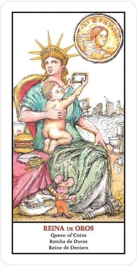 Tarot Neocolonial de las Américas Deck & Guidebook Set with Bag US Games