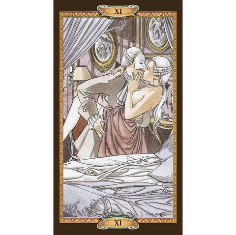 Casanova Tarot Deck 78 Cards by Lo Scarabeo with Velvet Bag Adult