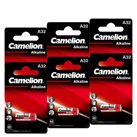 6x Camelion LR32A A32 9V Alkaline Batteries Long Lasting Made in Germany