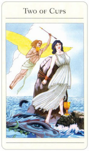 The New Mythic Tarot Deck & Book Set Greek Mythology with Velvet Bag