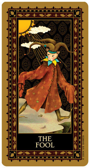 Medieval Cat Tarot Deck by Lawrence Teng w/ Velvet Bag US Games 78 Cards