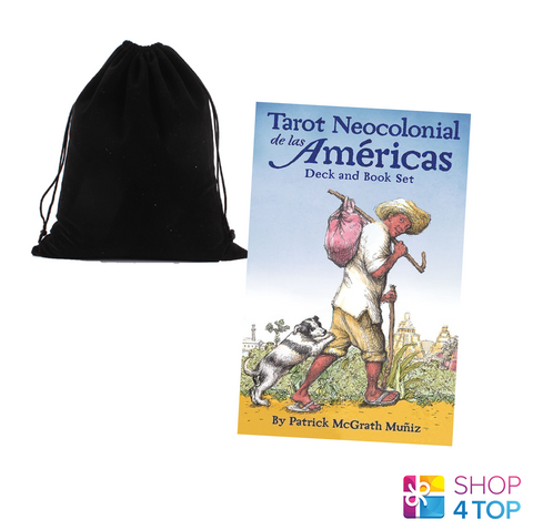 Tarot Neocolonial De Las Americas Deck And Book Set US Games Systems And Bag NEW