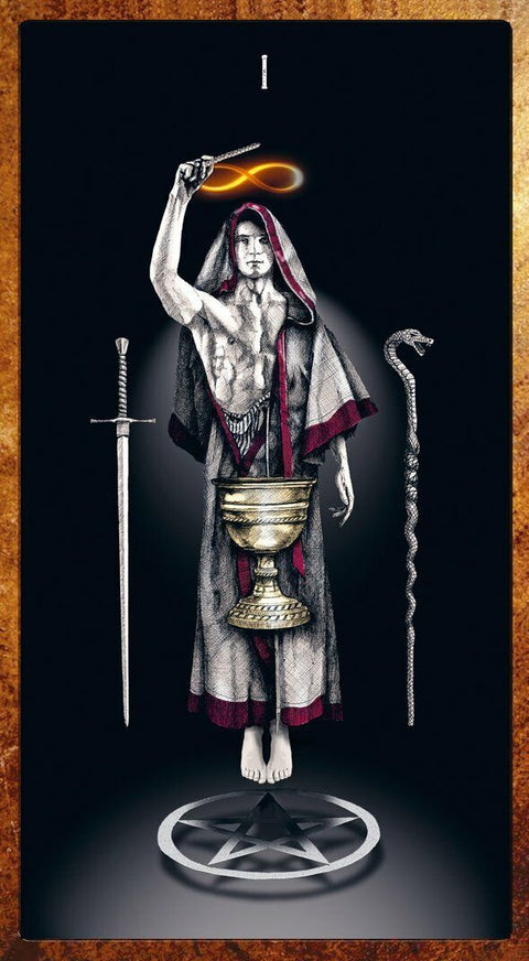 Dancing in the Dark Tarot Deck 78 Cards with Velvet Bag Lo Scarabeo