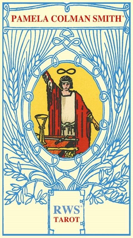 Rider Waite Smith Tarot Deck by Lo Scarabeo with Velvet Bag 78 Cards