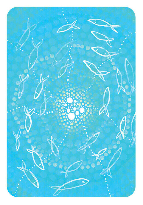 Salt Water Reading Cards Deck Rockpool Saltwater Laura Bowen With Bag NEW