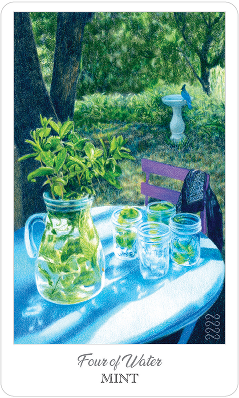 Herbcrafter's Tarot Deck by US Games with Guidebook & Velvet Bag