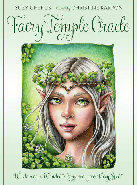 Feary Temple Oracle Cards Deck Blue Angel By Suzy Cherub Christine Karron Bag