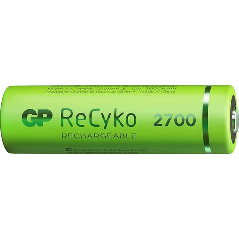12x GP ReCyko+ 2700 AA NiMH 2600mAh 1.2V Rechargeable Batteries