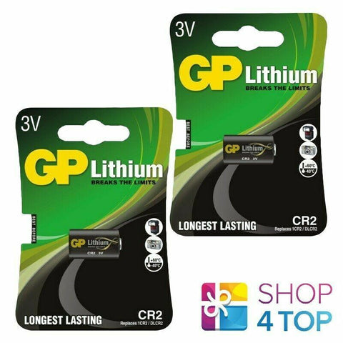 2 Gp Lithium Cr2 Dlcr Battery 3V El1Cr2 Cr15H270 Exp 2033 1Bl Batteries NEW