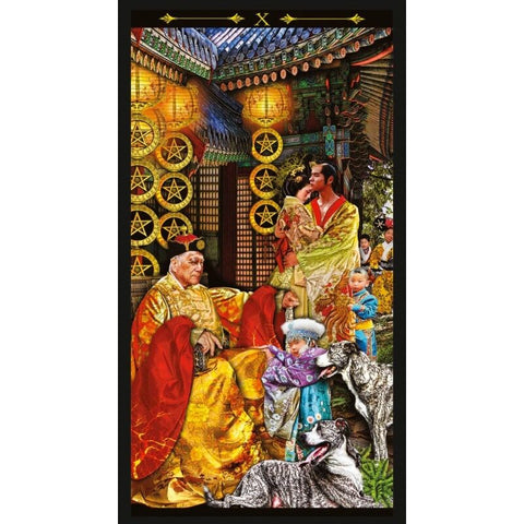 Tarot Illuminati 78-Card Deck by Lo Scarabeo with Velvet Bag & Guidebook