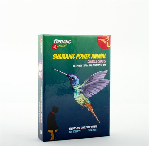 Shamanic Power Animal Oracle Cards Deck Findhorn Esoteric Healing With Bag