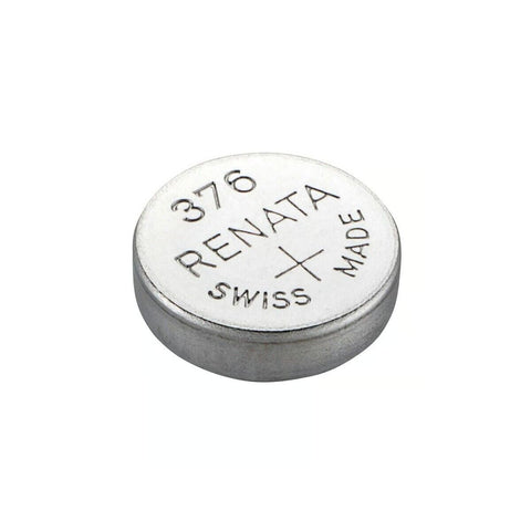 10 Renata 376 Silver Oxide Batteries Sr626W Coin Cell 1.55V 10Bl 11