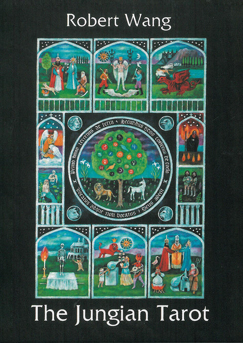 The Jungian Tarot 78-Card Deck by Robert Wang with Velvet Bag US Games