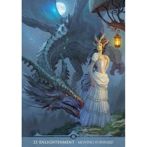 Stardragons Oracle Cards Deck Paolo Barbieri Lo Scarabeo with Velvet Bag