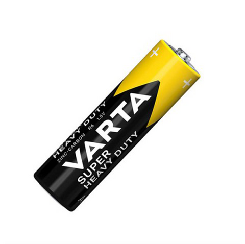 4x Varta Super Heavy Duty Power Zinc-Carbon Aa Lr6 Batteries 1.5V Mignom