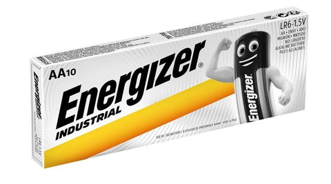 20 Energizer Industrial Batteries 10 Aa+ 10 Aaa Alkaline Lr6 Lr03 1.5V Combo