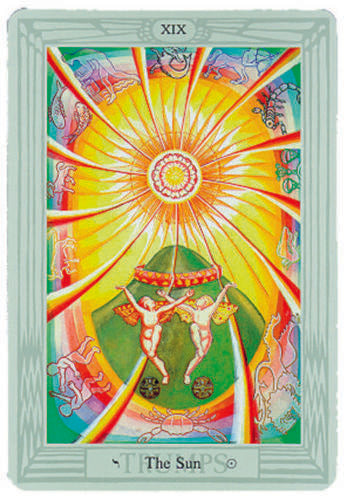 Aleister Crowley Thoth Tarot - Pocket Deck Cards Esoteric Agm With Velvet Bag