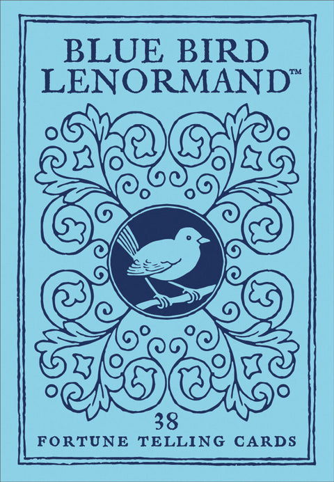Blue Bird Lenormand Oracle Deck 38 Cards w/ Velvet Bag by US Games