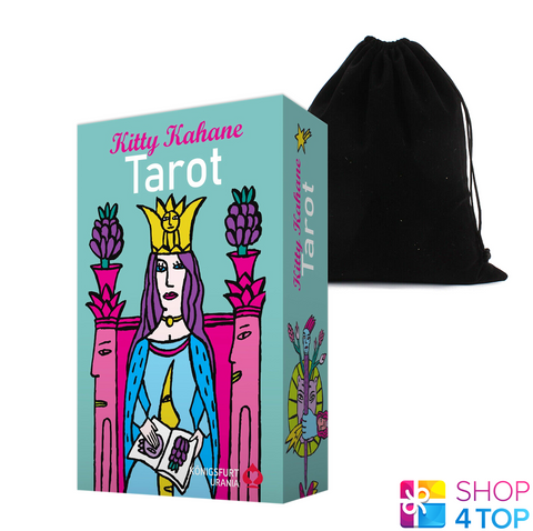 Kitty Kahane Tarot NEW Edition Cards Deck Agm Urania Esoteric And Velvet Bag