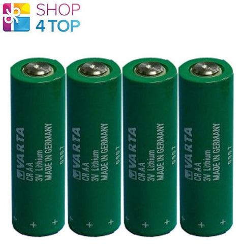 4x Varta CR AA 3V Lithium Batteries CR14505 2000mAh Made in Germany