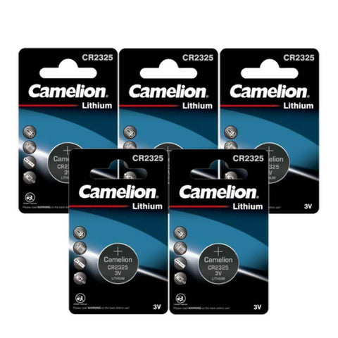 5x Camelion CR2325 3V Lithium Coin Cell Batteries DL2325 BR2325