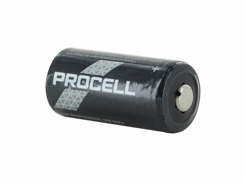2x Duracell Procell CR123 3V Lithium Batteries DL123A 123A